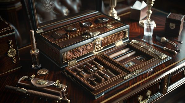 Luxury accessories for cigar humidor & cigar accessories
